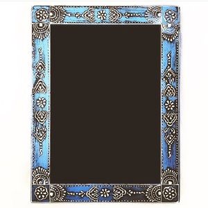 8x6 Michael’s Folk Art Line Designed Photo Frame